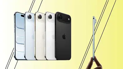 iPhone Air in verschiedenen Farben - Foto: Apple (TVM Montage)