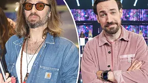 Collage: Gil Ofarim schaut erschrocken, Jan Köppen verschränkt die Arme - Foto: Foto: RTL (/ Guido Engels)