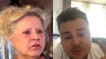 Collage: Links Silvia Wollny angeschlagen, rechts Jeremy Pascal Wollny mit erhobenem Zeigefinger.  - Foto: RTL2 und Instagram/Jeremy-Pascal-Wollny