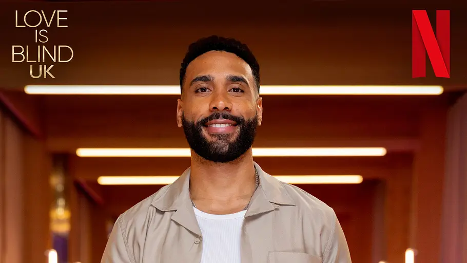 „Love Is Blind: UK“ Staffel 3 Jordan von „Love Is Blind: UK“ Staffel 3