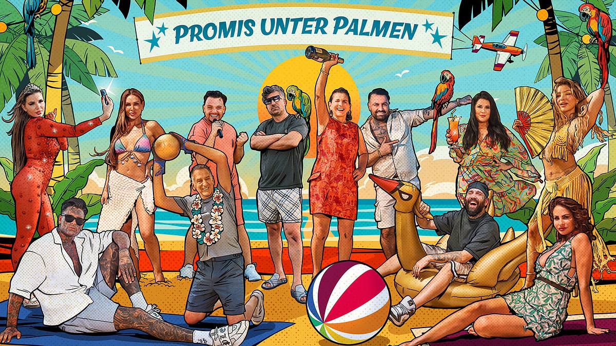 Ohrfeigen-Skandal bei Promis unter Palmen