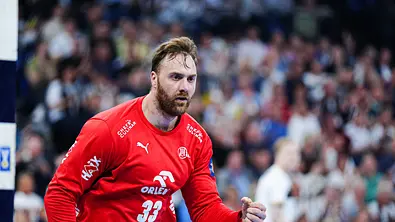 Jubel nach Parade von Andreas Wolff  - Foto: IMAGO / Eibner