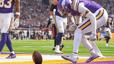 Justin Jefferson von den Minnesota Vikings - Foto: imago