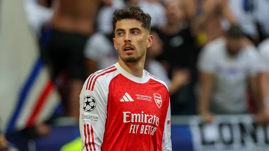 Kai Havertz Kai Havertz beim UEFA Champions League final , Paris vs Arsenal