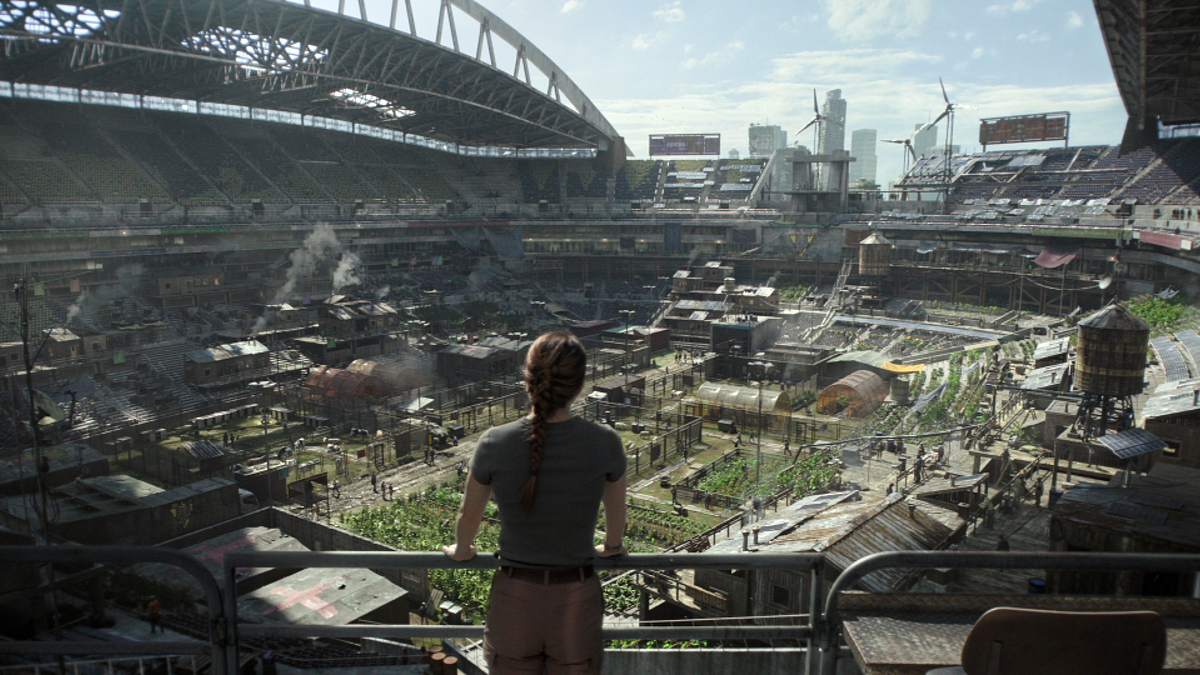 Abby sieht in die Ferne in The Last of Us Staffel 2
