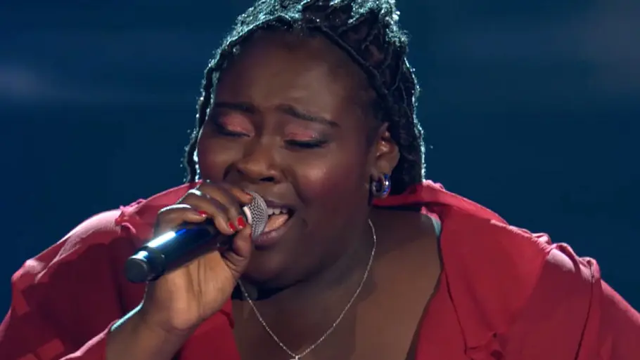 Kandidatin Joelisa Serwah André The Voice of Germany Joelisa Serwah André singt bei The Voice „Back to Black“ von Amy Whinehouse.