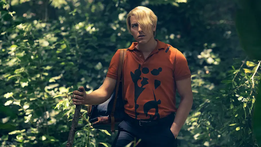 Kann auch mit einem Auge noch genug sehen: Taz Skylar. Sanji geht durch einen Dschungel.