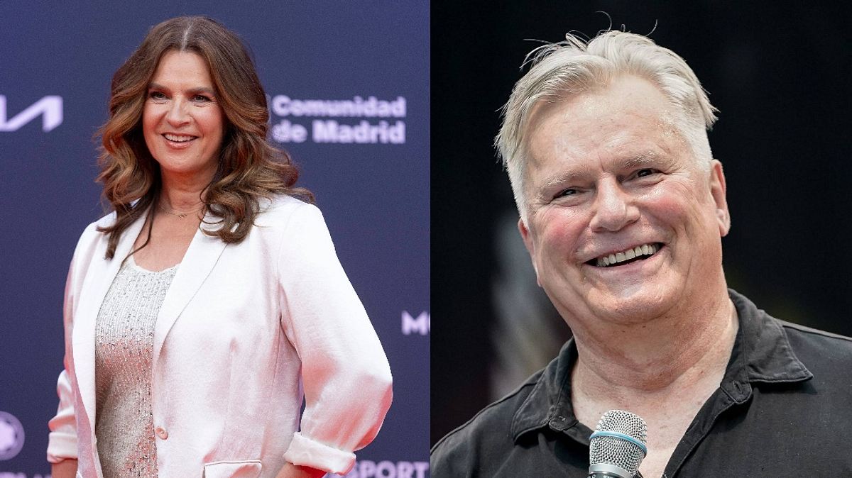Katarina Witt und Richard Dean Anderson Kati Witt und Richard Dean!