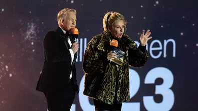 Andrea Kiewel und Johannes B. Kerner moderierten an Silvester gemeinsam. Jetzt ist Schluss mit Willkommen 2026. - Foto: IMAGO / Photopress Müller Andrea Kiewel und Johannes B. Kerner moderierten an Silvester gemeinsam. Jetzt ist Schluss mit Willkommen 2026. - Foto: IMAGO / Photopress Müller
