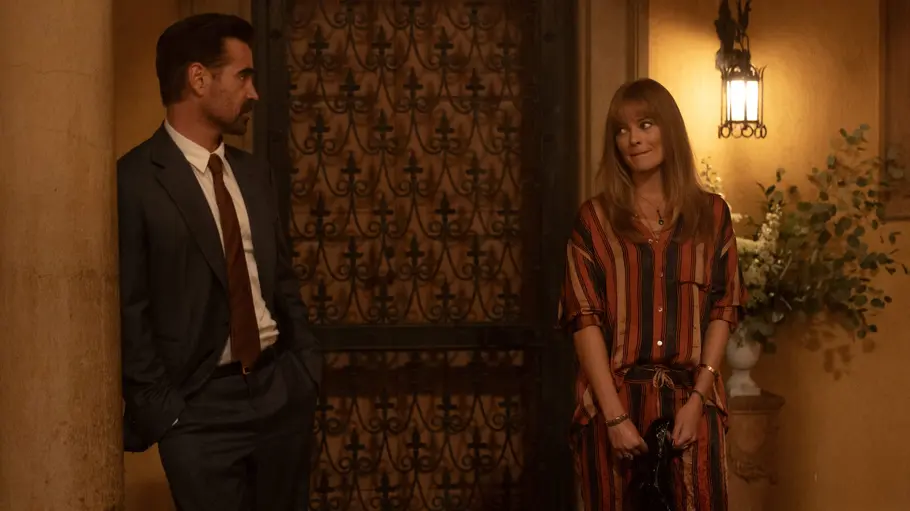 Kinofilm „A Big Bold Beautiful Journey“ Colin Farrell und Margot Robbie im Kinofilm „A Big Bold Beautiful Journey“.