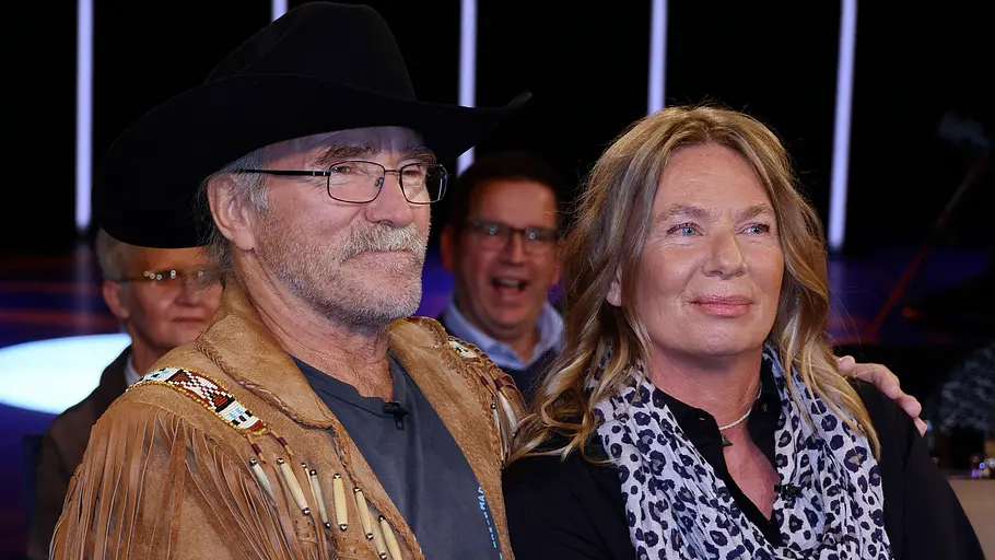 Konny und Manu Reimann bei einer TV-Show