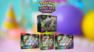 Pokémon Sammelkartenspiel: Top-Trainer-Box “Nebel der Sagen“ & weitere Sets vorbestellen - Foto: TVMovie / PR