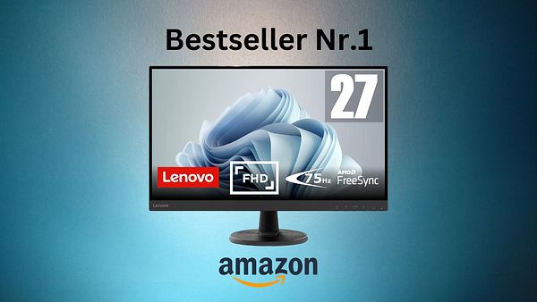 Nur 89 Euro: Bestseller-Monitor mit 27 Zoll momentan 30 Prozent günstiger - Foto: TVMovie / PR