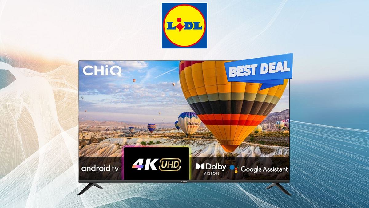 4K-Fernseher mit 55 Zoll für 299 Euro: Discounter senkt Preis um 50 Prozent