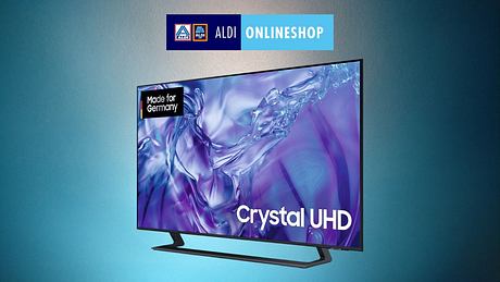 TV-Deal bei Aldi: 65 Zoll Samsung-Fernseher (2024) jetzt 36 Prozent günstiger - Foto: TVMovie / PR