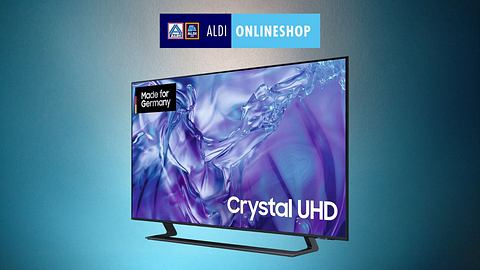 TV-Deal bei Aldi: 65 Zoll Samsung-Fernseher (2024) jetzt 36 Prozent günstiger - Foto: TVMovie / PR