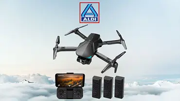 Überflieger-Rabatt bei Aldi: Faltbare Drohne mit HD-Kamera für nur 50 Euro - Foto: TVMovie / PR