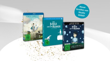 Der Junge und der Reiher DVD Bau-ray - Foto: TVMovie / PR