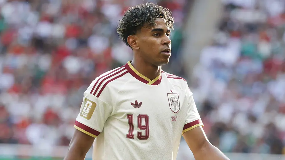 Lamine Yamal Spanien Lamine Yamal beim letzten Gruppenspiel von Spanien bei der WM 2026