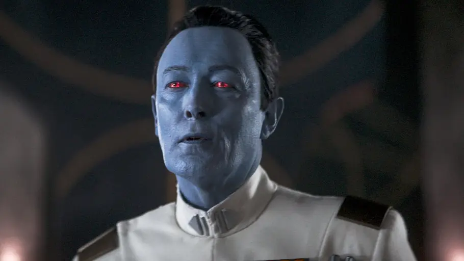Lars Mikkelsen als Thrawn in „Star Wars: Ahsoka“