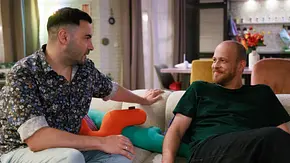 Lars Steinhöfel und Patrick Müller in einer Szene als Easy und Tobias. - Foto: RTL / Sebastian Meyer Lars Steinhöfel und Patrick Müller in einer Szene als Easy und Tobias. - Foto: RTL / Sebastian Meyer