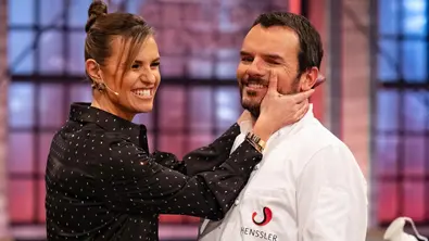 Laura Wontorra und Steffen Henssler - Foto: RTL / Fine Lohmann