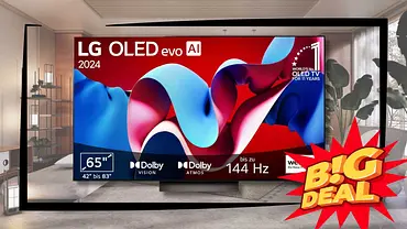 Der LG OLED evo 4K Fernseher mit 65 Zoll im Angebot - Foto: TVM/PR Der LG OLED evo 4K Fernseher mit 65 Zoll im Angebot - Foto: TVM/PR