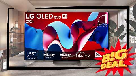 Der LG OLED evo 4K Fernseher mit 65 Zoll im Angebot - Foto: TVM/PR