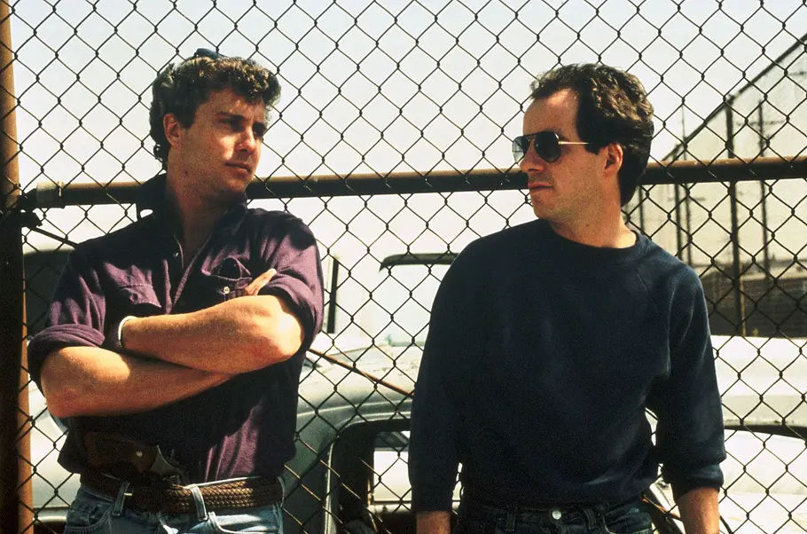 William L. Petersen und John Pankow in „Leben und sterben in L.A.“