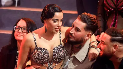 Leyla und Mike Heiter erstaunt. - Foto: Imago/Zukunftsbild