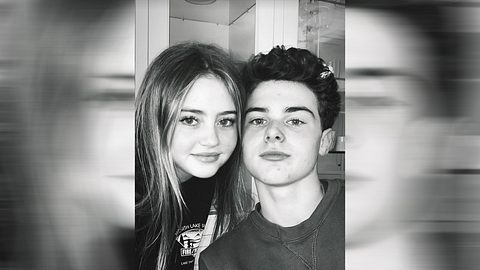 Leni Klum (20) und Freud Aris Rachevsky (21) auf einem Foto von vor fünf Jahren. - Foto: Instagram/@leniklum
