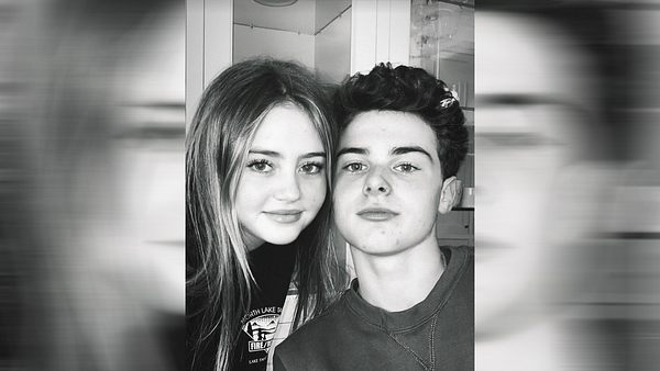 Leni Klum (20) und Freud Aris Rachevsky (21) auf einem Foto von vor fünf Jahren. - Foto: Instagram/@leniklum