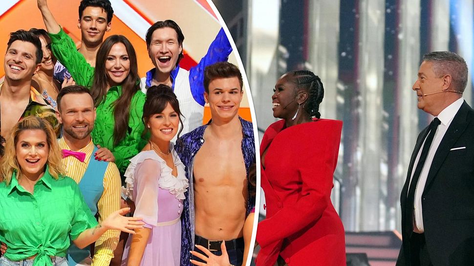 Die Lets Dance-Kandidaten links, die Jury rechts: Alle Punkte! - Foto: RTL / Stefan Gregorowius