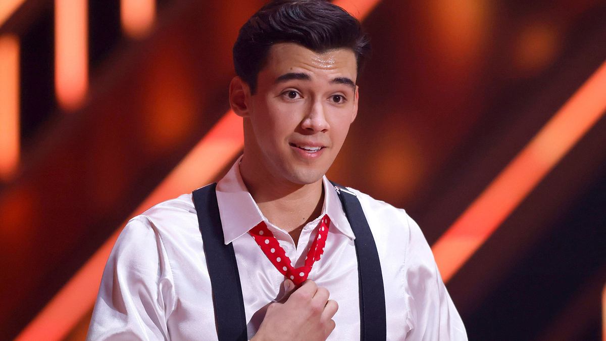 Diego Pooth gerät an seine Grenzen. Diego Pooth bei seinem Auftritt in Show 10 von Let's Dance.