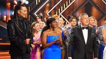 V.l.: Jorge González, Motsi Mabuse, Joachim Llambi im Lets Dance-Finale 2026, in dem es eine Liebesenthüllung gab. - Foto: RTL / Stefan Gregorowius V.l.: Jorge González, Motsi Mabuse, Joachim Llambi im Lets Dance-Finale 2026, in dem es eine Liebesenthüllung gab. - Foto: RTL / Stefan Gregorowius