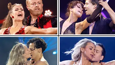 Collage zeigt Lets-Dance-Halbfinalisten Joel Mattli & Malika Dzumaev, Ross Antony & Mariia Maksina, Milano & Marta Arndt, Anna-Carina Woitschack & Evgeny Vinokurov. - Foto: IMAGO / Future Image Collage zeigt Lets-Dance-Halbfinalisten Joel Mattli & Malika Dzumaev, Ross Antony & Mariia Maksina, Milano & Marta Arndt, Anna-Carina Woitschack & Evgeny Vinokurov. - Foto: IMAGO / Future Image