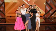 Mehrere „Let’s Dance“-Paare stehen während der elften Live-Show der 19. Staffel gemeinsam auf der Bühne. - Foto: IMAGO / Matthias Wehnert Mehrere „Let’s Dance“-Paare stehen während der elften Live-Show der 19. Staffel gemeinsam auf der Bühne. - Foto: IMAGO / Matthias Wehnert