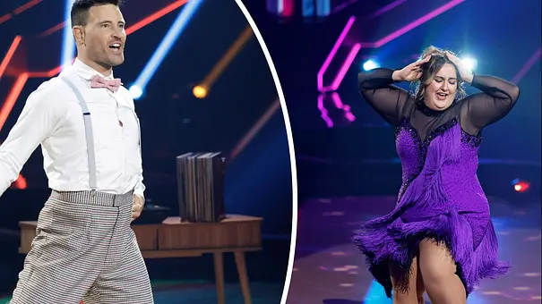 Marc Eggers und selfiesandra scheinen sich bei Lets Dance gefunden zu haben - Foto: IMAGO / Future Images / Panama Pictures