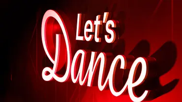 Der Schriftzug von Lets Dance. - Foto: IMAGO / Panama Pictures
