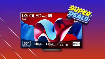 Der 65 Zoll LG OLED evo TV, jetzt im Angebot - Foto: TVM/PR