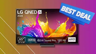 LG QNED 4K TV im Angebot - Foto: TVM/PR