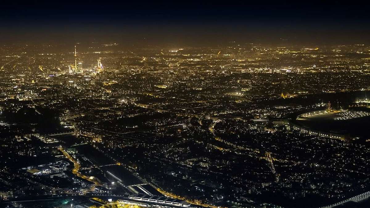 Deutschland bei Nacht