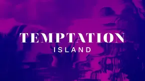 Lila Hintergrund mit weißem Temptation Island-Logo. - Foto: RTL Lila Hintergrund mit weißem Temptation Island-Logo. - Foto: RTL