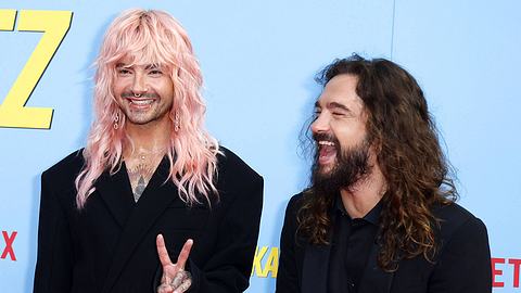 Tom und Bill Kaulitz lachen - Foto: IMAGO / APress International