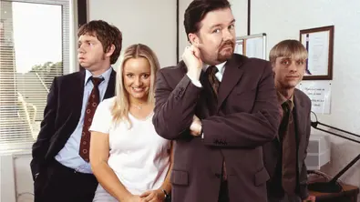 Promomotiv zur UK-Version von The Office. - Foto: TMDB Promomotiv zur UK-Version von The Office. - Foto: TMDB