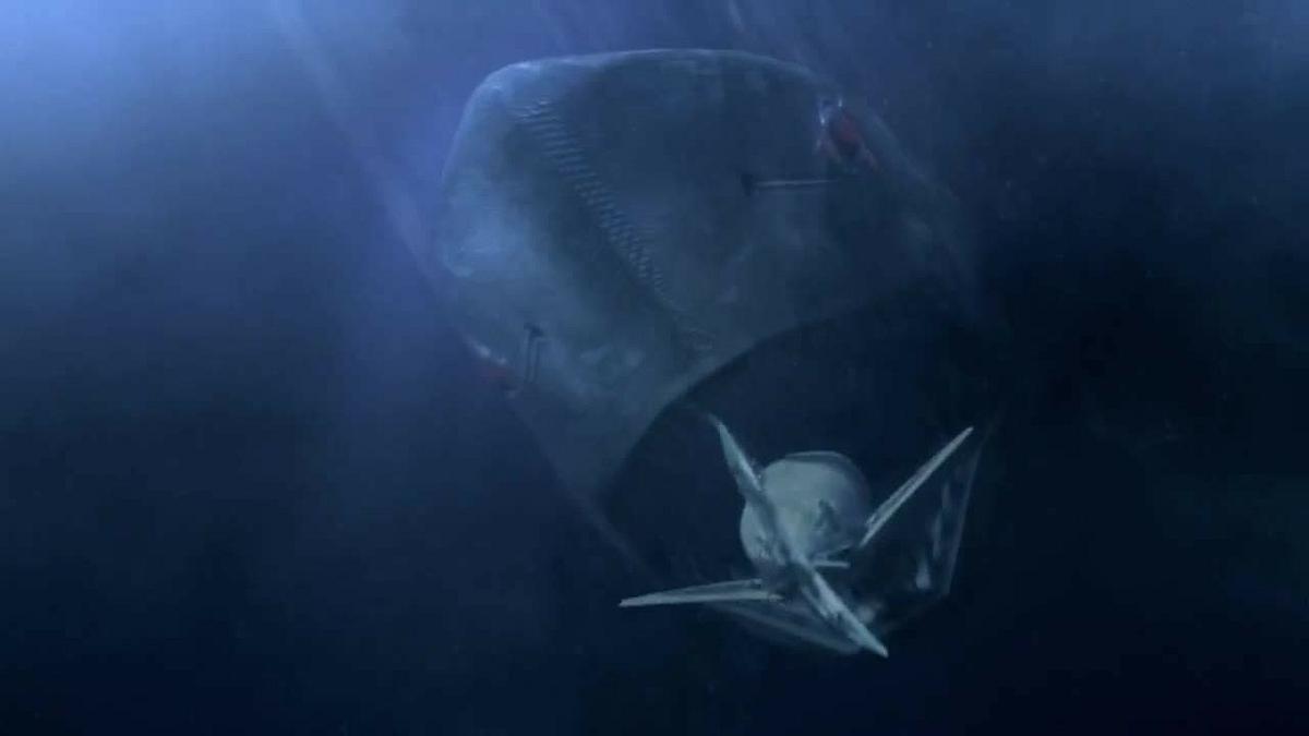 Mega Shark vs. Mechatronic Shark Mega Shark vs. Mechatronic Shark