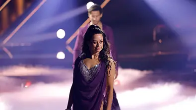 Malika Dzumaev auf dem Parkett von Lets Dance - Foto: IMAGO / Panama Pictures Malika Dzumaev auf dem Parkett von Lets Dance - Foto: IMAGO / Panama Pictures