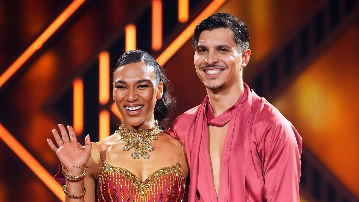 Wer ist nach dem Viertelfinale noch dabei? Marie Mouroum und Alexandru Ionel winken zum Abschied, denn sie sind bei Let's Dance raus