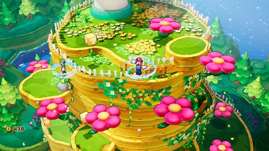 Mario Luigi Brothership Inseln