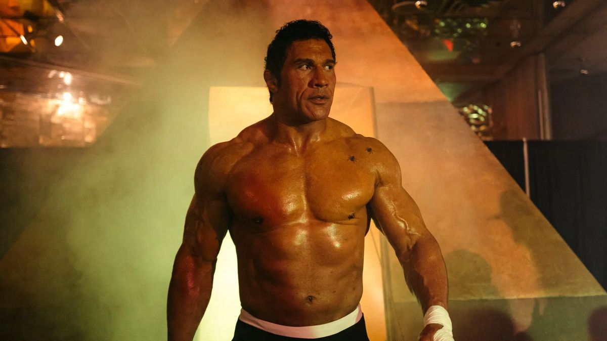 Mark Kerr auf dem Weg in den Ring.